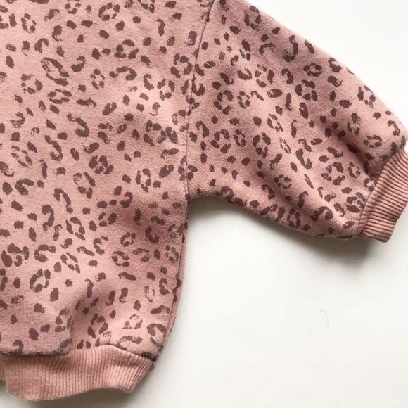 Zara animal print sweatshirt EUC 12-18 months - Picture 5 of 6